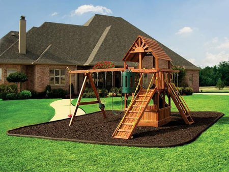 Mocha Brown Rubber Mulch - Cornerstone Landscape Supply