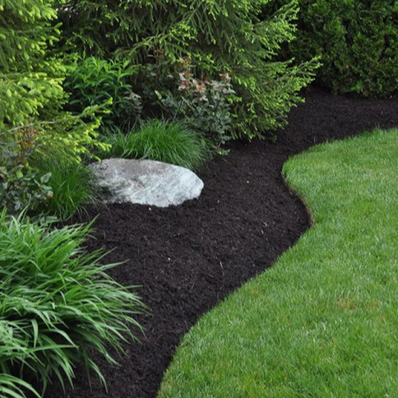 Black Hardwood Mulch - Cornerstone Landscape Supply