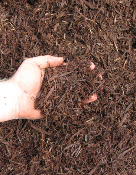 Dyed Brown Hardwood Mulch